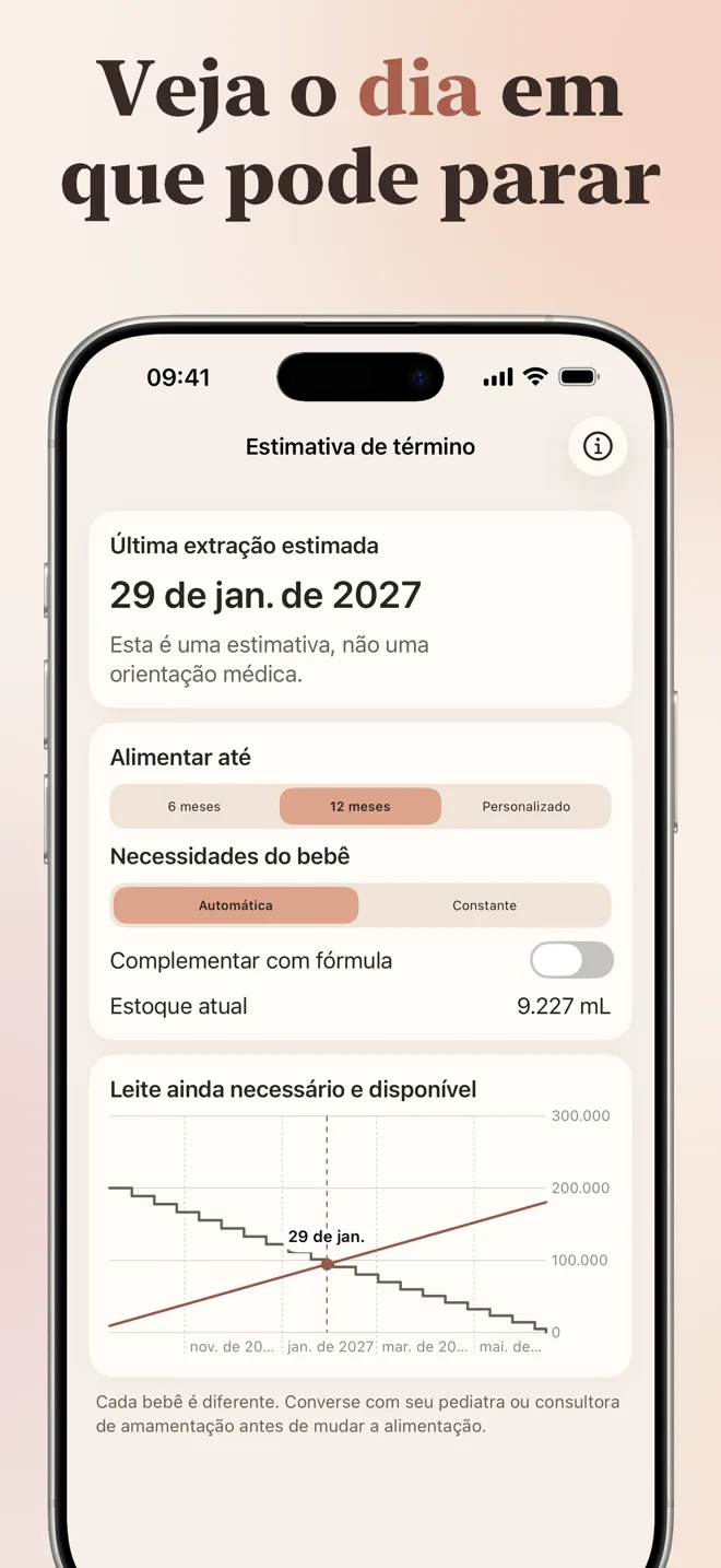 Veja o dia em que pode parar: uma estimativa a partir do seu estoque e produção